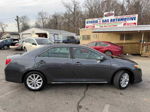 2012 Toyota Camry Hybrid XLE