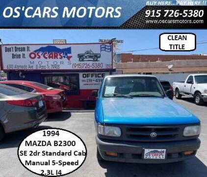 1994 Mazda B-Series for sale at Os'Cars Motors in El Paso TX