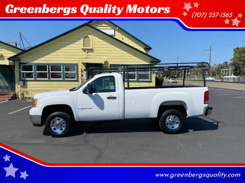 2009 GMC Sierra 2500HD for sale at Greenbergs Quality Motors in Napa CA