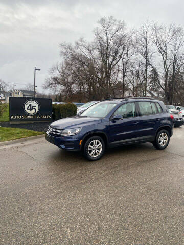 2016 Volkswagen Tiguan for sale at Station 45 AUTO REPAIR AND AUTO SALES in Allendale MI