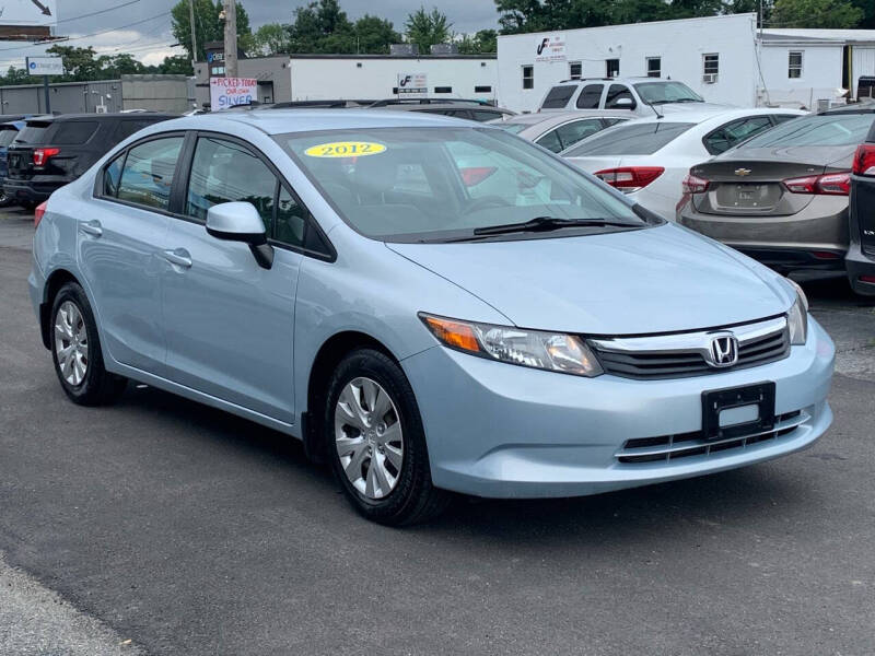 2012 Honda Civic for sale at MetroWest Auto Sales in Worcester MA