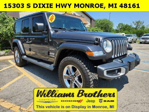 2021 Jeep Wrangler Unlimited for sale at Williams Brothers Pre-Owned Monroe in Monroe MI
