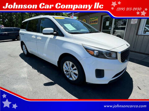 2015 Kia Sedona for sale at Johnson Car Company llc in Crown Point IN