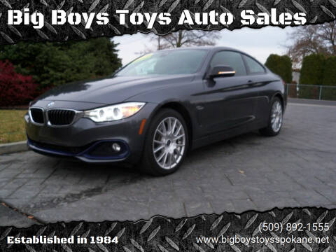 2016 BMW 4 Series for sale at Big Boys Toys Auto Sales in Spokane Valley WA