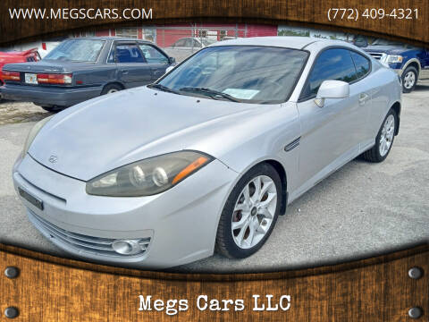 2008 Hyundai Tiburon for sale at Megs Cars LLC in Fort Pierce FL
