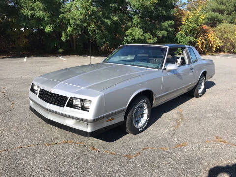 1987 Chevrolet Monte Carlo for sale at Clair Classics in Westford MA