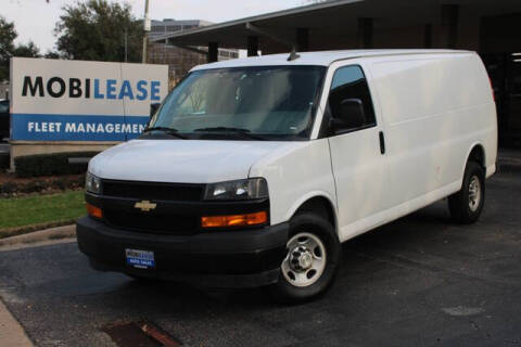 2020 Chevrolet Express for sale at MOBILEASE AUTO SALES in Houston TX