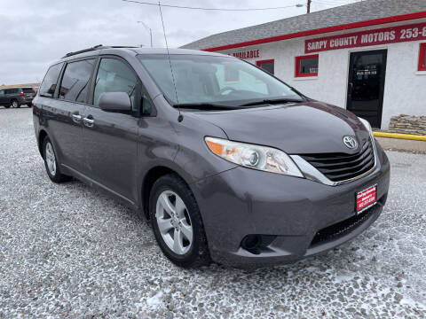 2011 Toyota Sienna for sale at Sarpy County Motors in Springfield NE