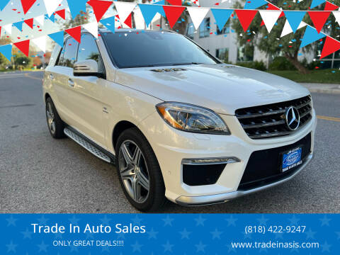 2013 Mercedes-Benz M-Class for sale at Trade In Auto Sales in Van Nuys CA