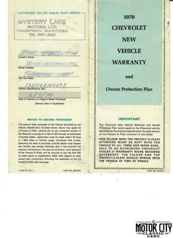 1970 Chevrolet Chevelle