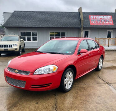 2013 Chevrolet Impala for sale at Stephen Motor Sales LLC in Caldwell OH