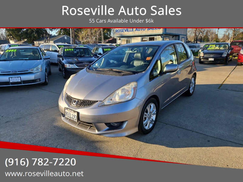 2009 Honda Fit for sale at Roseville Auto Sales in Roseville CA