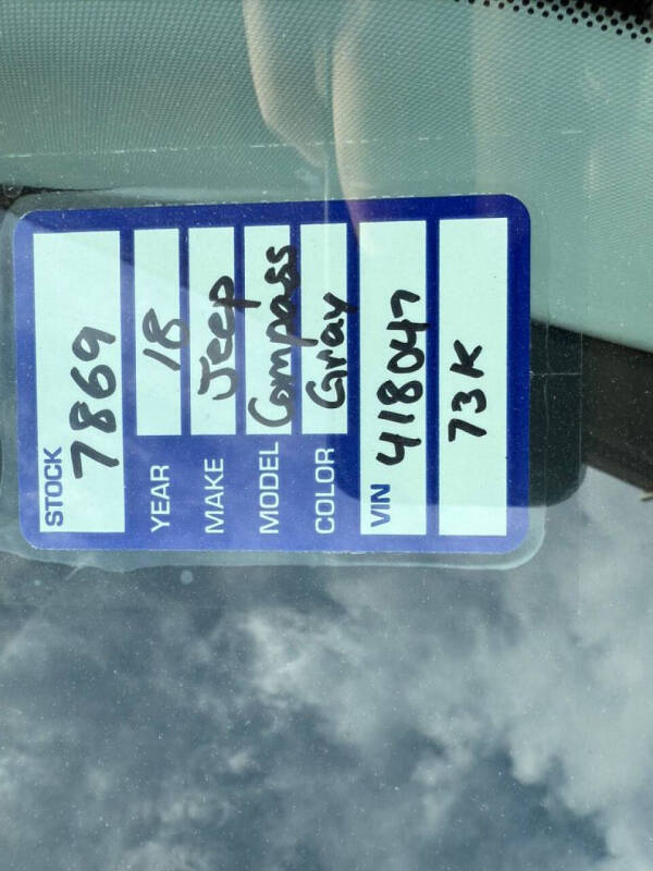 2018 Jeep Compass Latitude