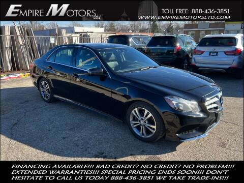 2015 Mercedes-Benz E-Class for sale at Empire Motors LTD in Cleveland OH