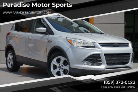 2014 Ford Escape for sale at Paradise Motor Sports in Lexington KY