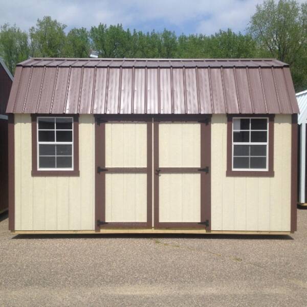2022 Premier side loft barn for sale at Triple R Sales in Lake City MN