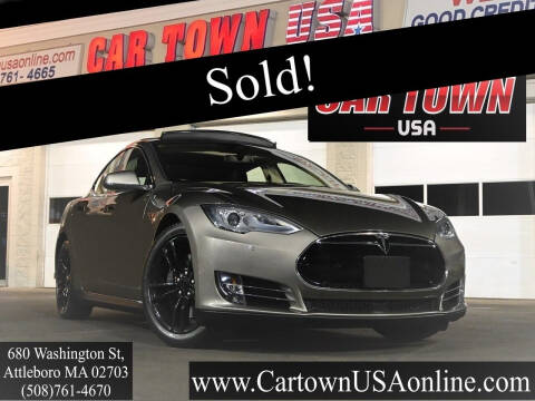 2015 Tesla Model S for sale at Car Town USA in Attleboro MA