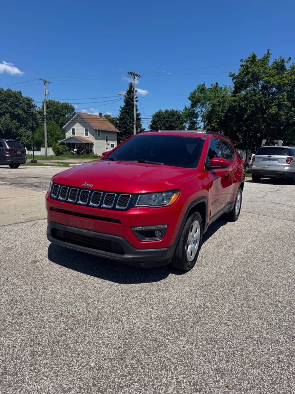 Red 2018 Jeep Compass Latitude Latitude 4dr SUV 1