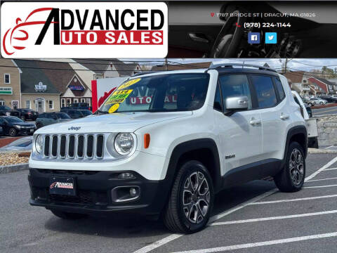2017 Jeep Renegade for sale at Advanced Auto Sales in Dracut MA