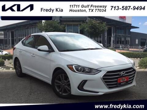 2017 Hyundai Elantra for sale at FREDYS CARS FOR LESS in Houston TX