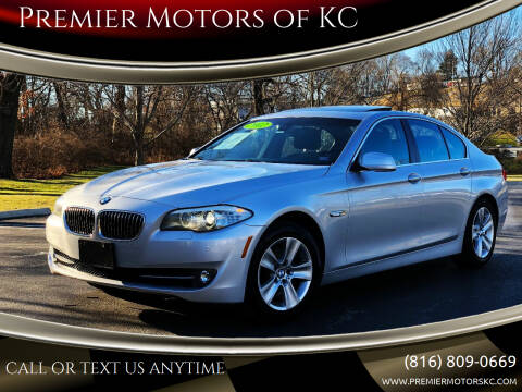 2012 BMW 5 Series for sale at Premier Motors of KC in Kansas City MO