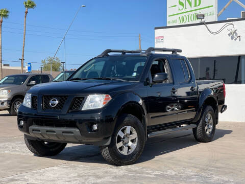 2010 Nissan Frontier for sale at SNB Motors in Mesa AZ