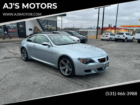 2006 BMW M6 for sale at AJ'S MOTORS in Omaha NE