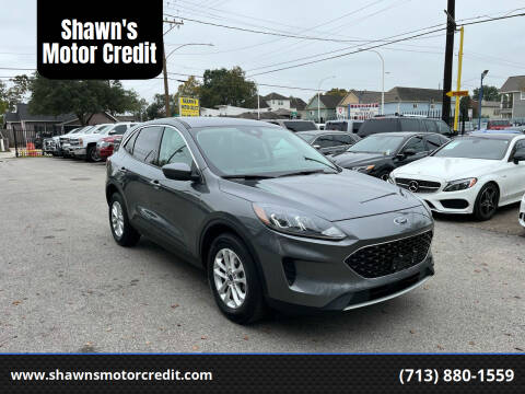 2021 Ford Escape for sale at Shawn's Motor Credit in Houston TX