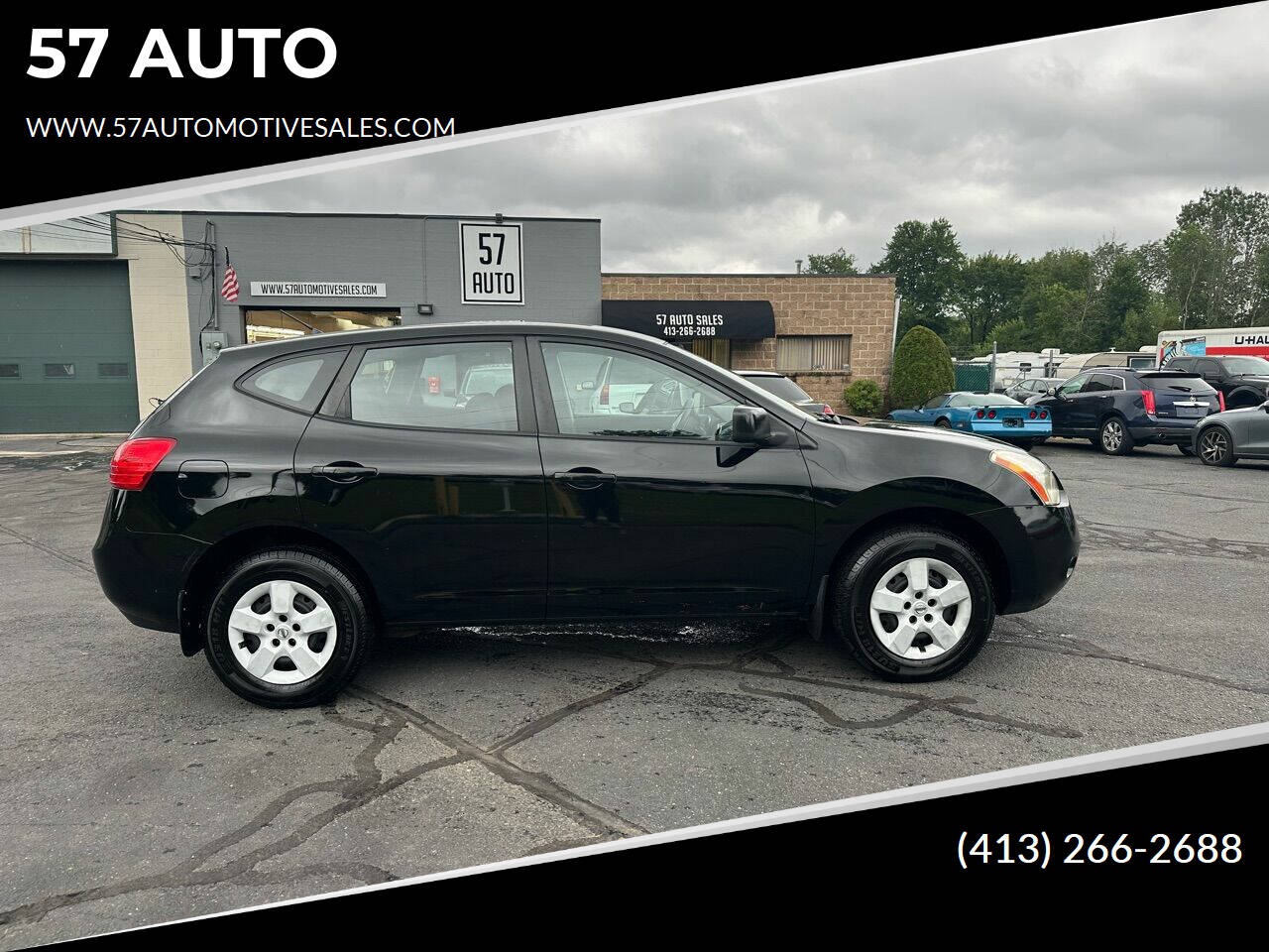 black 2009 nissan rogue