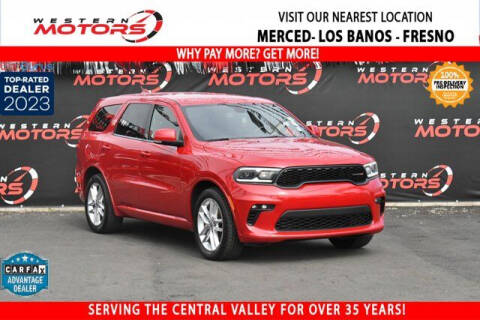 2021 Dodge Durango for sale at Western Motors Los Banos in Los Banos CA