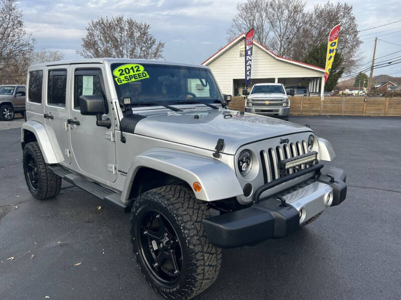 2012 Jeep Wrangler Unlimited for sale at Houser & Son Auto Sales in Blountville TN