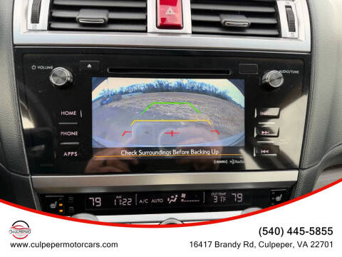 2016 Subaru Legacy 2.5i Limited