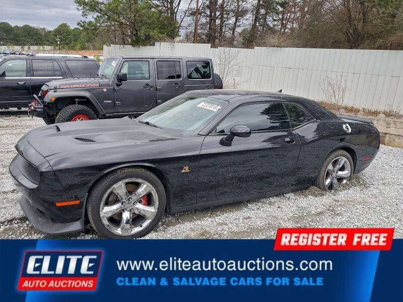 Black 2015 Dodge Challenger R/T Scat Pack R/T Scat Pack 2dr Coupe 1