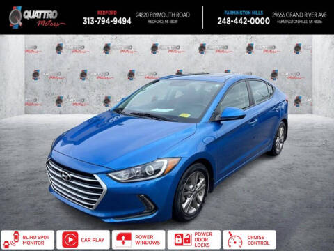 2018 Hyundai Elantra for sale at Quattro Motors 2 in Farmington Hills MI