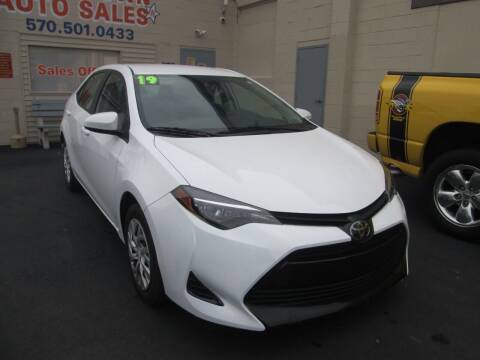 2019 Toyota Corolla for sale at Small Town Auto Sales in Hazleton PA