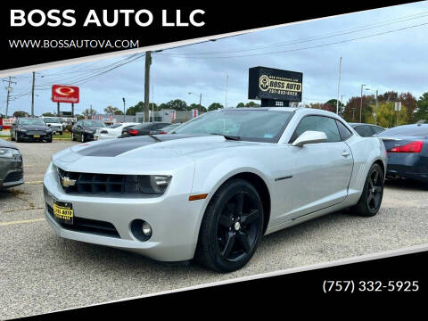 2012 Chevrolet Camaro for sale at BOSS AUTO LLC in Norfolk VA