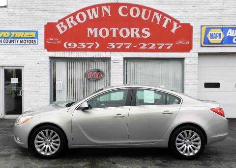 2011 Buick Regal for sale at Brown County Motors in Russellville OH