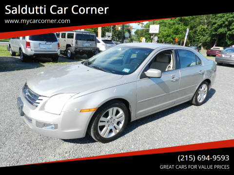 2008 Ford Fusion for sale at Saldutti Car Corner in Gilbertsville PA