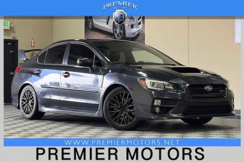 2016 Subaru WRX for sale at Premier Motors in Hayward CA