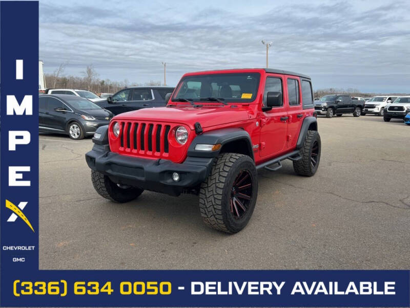 2018 Jeep Wrangler Unlimited for sale at Impex Chevrolet GMC in Reidsville NC