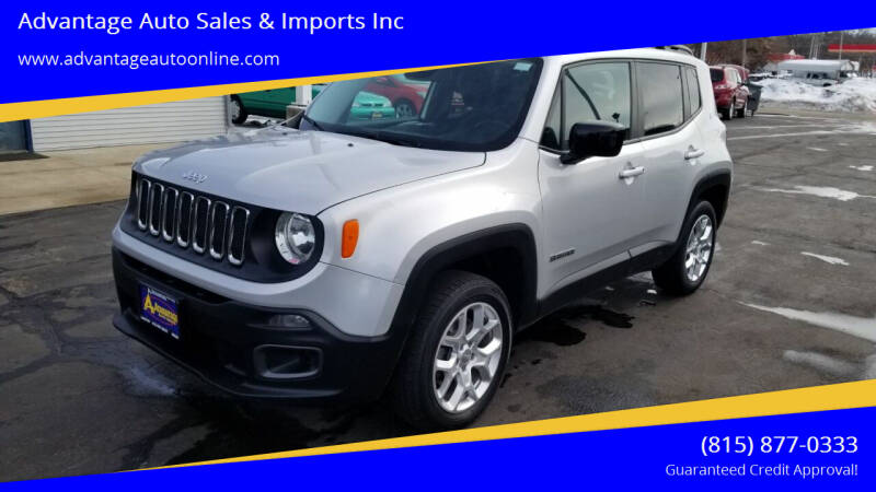 2015 Jeep Renegade for sale at Advantage Auto Sales & Imports Inc in Loves Park IL