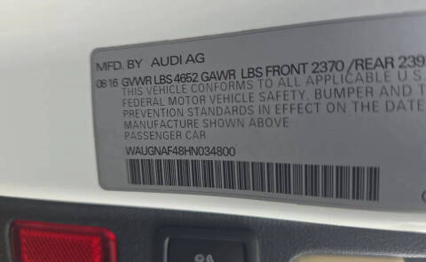 2017 Audi A4 2.0T Premium