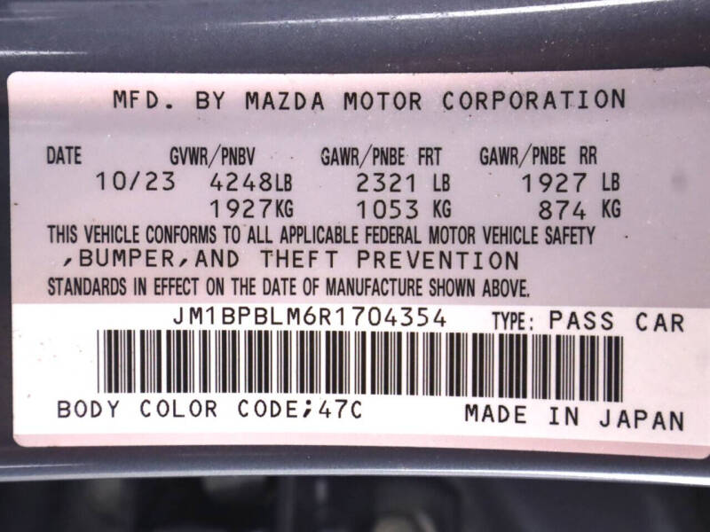 2024 Mazda Mazda3 Hatchback 2.5 S Carbon Edition