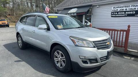 2016 Chevrolet Traverse for sale at Clear Auto Sales in Dartmouth MA