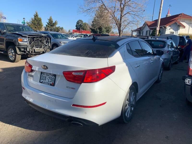 2015 Kia Optima for sale at STS Automotive in Denver CO