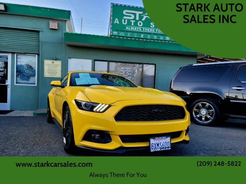 2015 Ford Mustang for sale at STARK AUTO SALES INC in Modesto CA