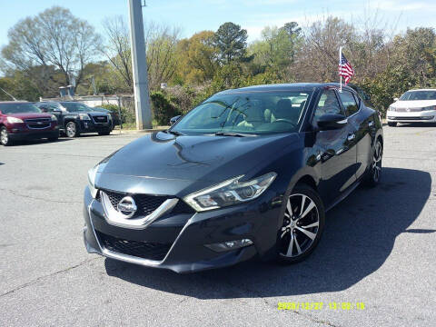2017 Nissan Maxima for sale at Auto America in Charlotte NC