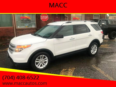 2013 Ford Explorer for sale at MACC in Gastonia NC