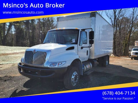 2017 International DuraStar 4300 for sale at Msinco's Auto Broker in Snellville GA