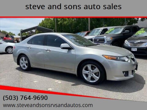 2010 Acura TSX for sale at steve and sons auto sales - Steve & Sons Auto Sales 2 in Portland OR